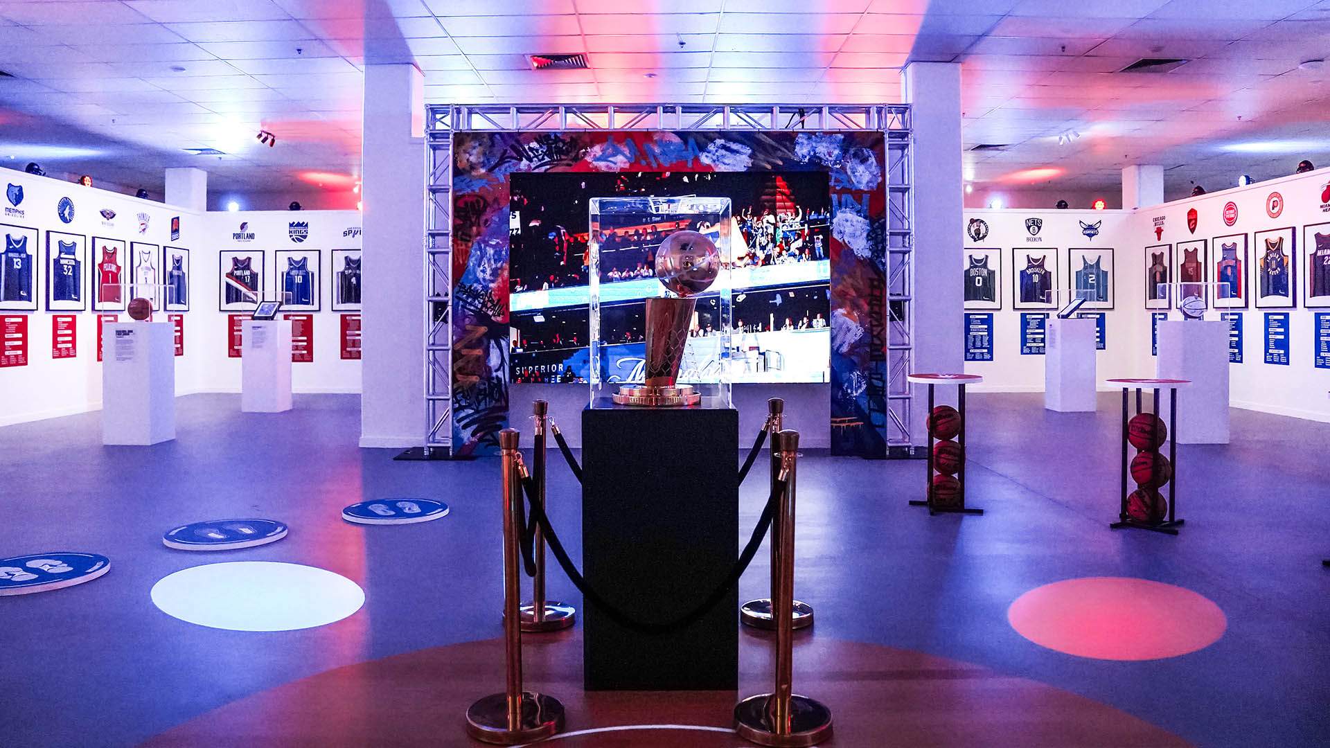 A Massive Interactive NBA Exhibition That Bounces Through Basketball History Is Coming to Melbourne
