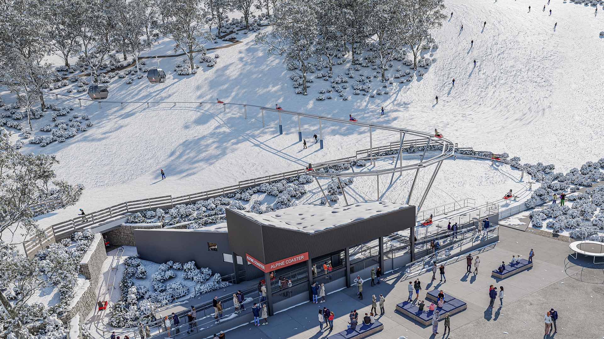 Background image for Coming Soon: Thredbo Is About to Become Home to the First Alpine Coaster in the Southern Hemisphere